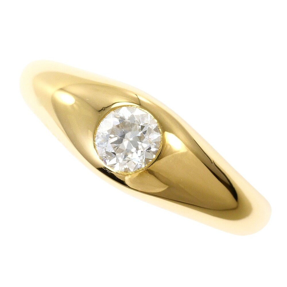 VINTAGE 18k Gold Diamond Ring